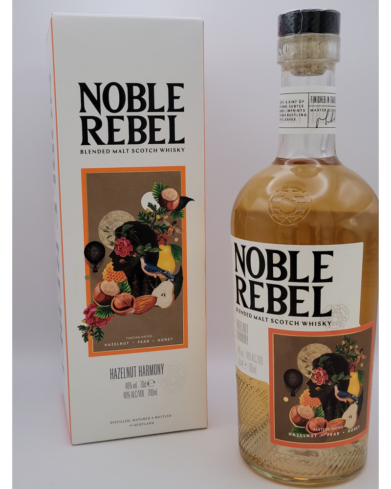 Whisky Noble Rebel Hazelnut Harmony 46° 70cl