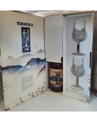 Coffret Tokinoka 50cl + 2 verres