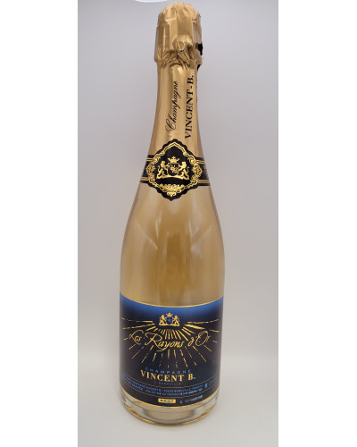 Champagne Vincent B. Les Rayons d'or 75cl