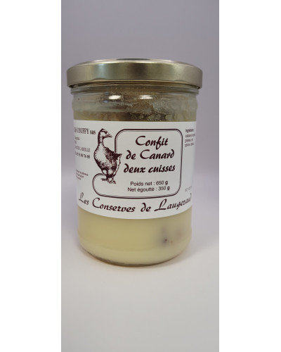 Confit de Canard deux Cuisses 650g