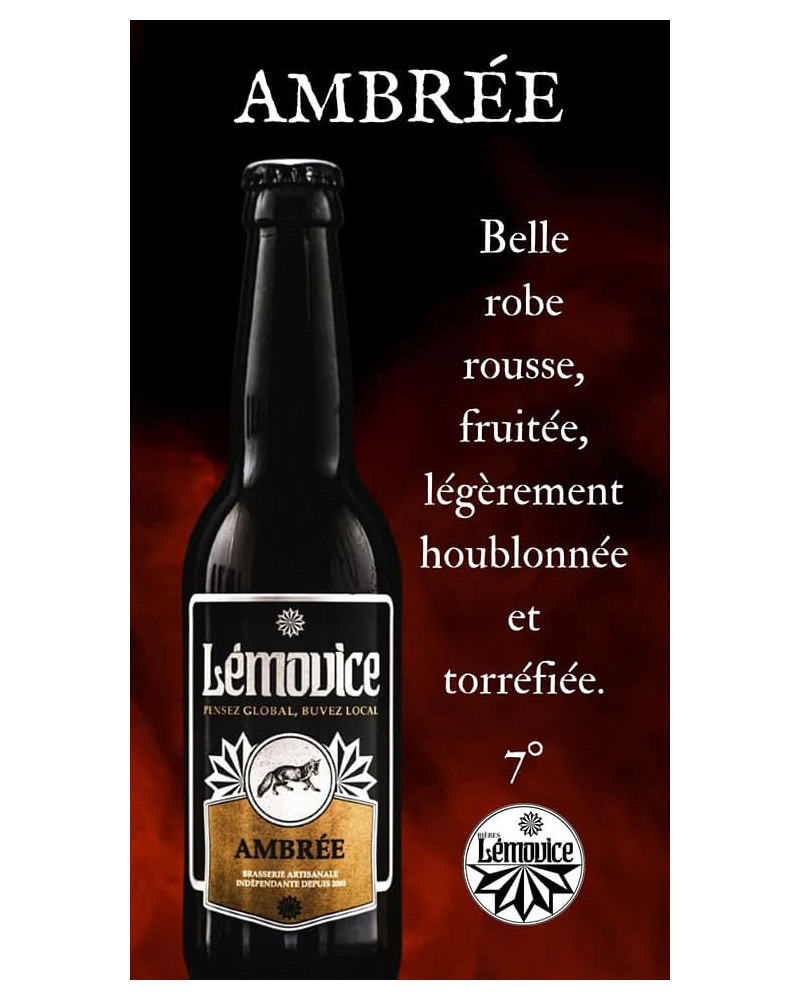 Lemovice Ambrée 33cl