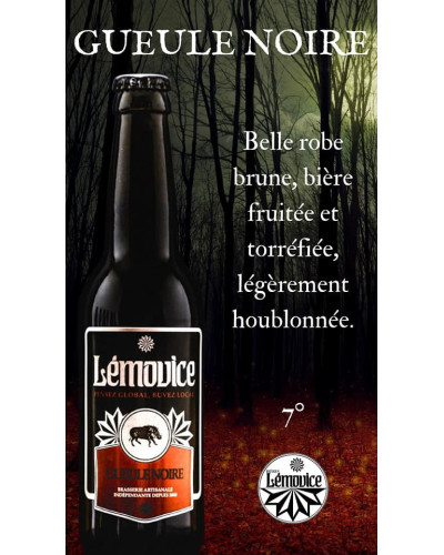 Lemovice Gueule noire 33cl