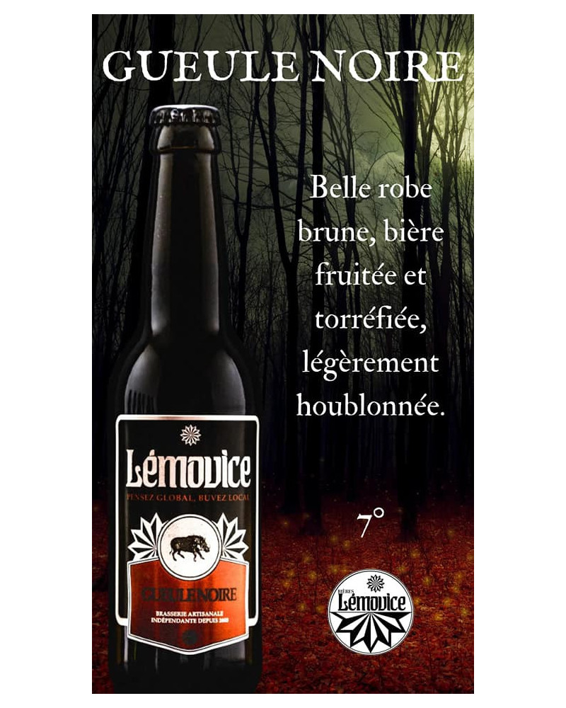 Lemovice Gueule noire 33cl