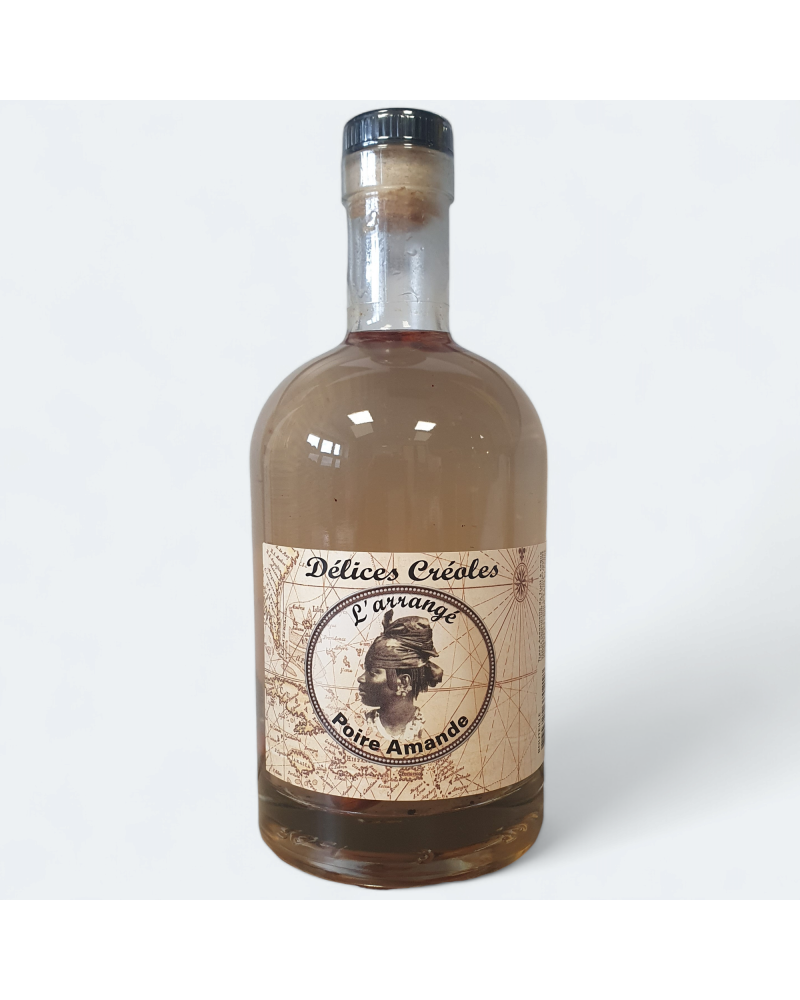 Rhum arrangé Poire Amandes 30° 70cl