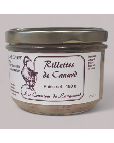 Rillettes Canard 180g