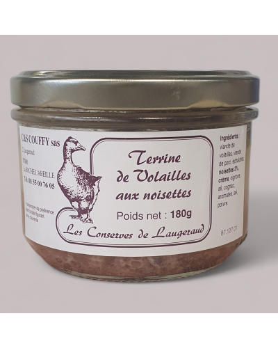 Terrine aux noisettes 180g