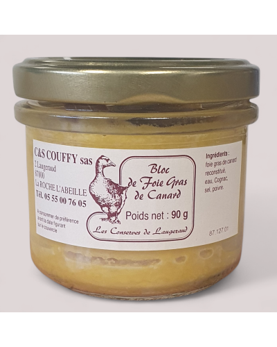 Bloc Foie Gras Canard 90g