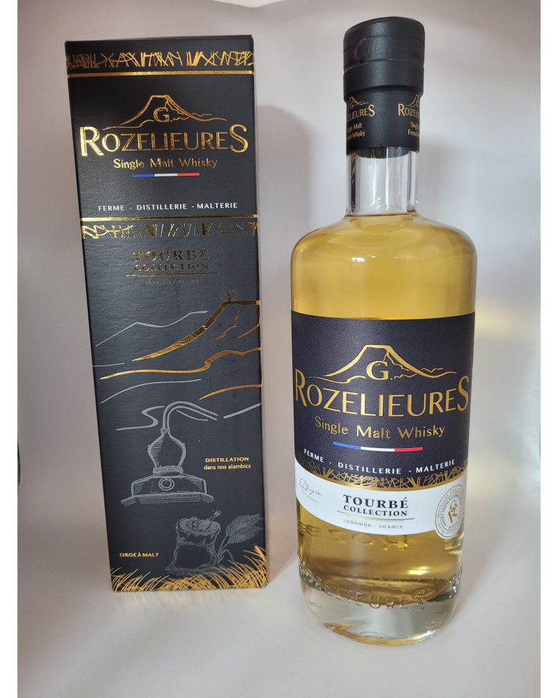 Whisky  Rozelieures Tourbé 46° 70cl