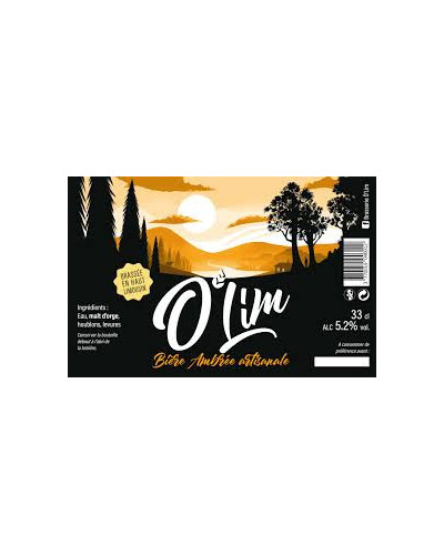 O lim Ambrée 33cl