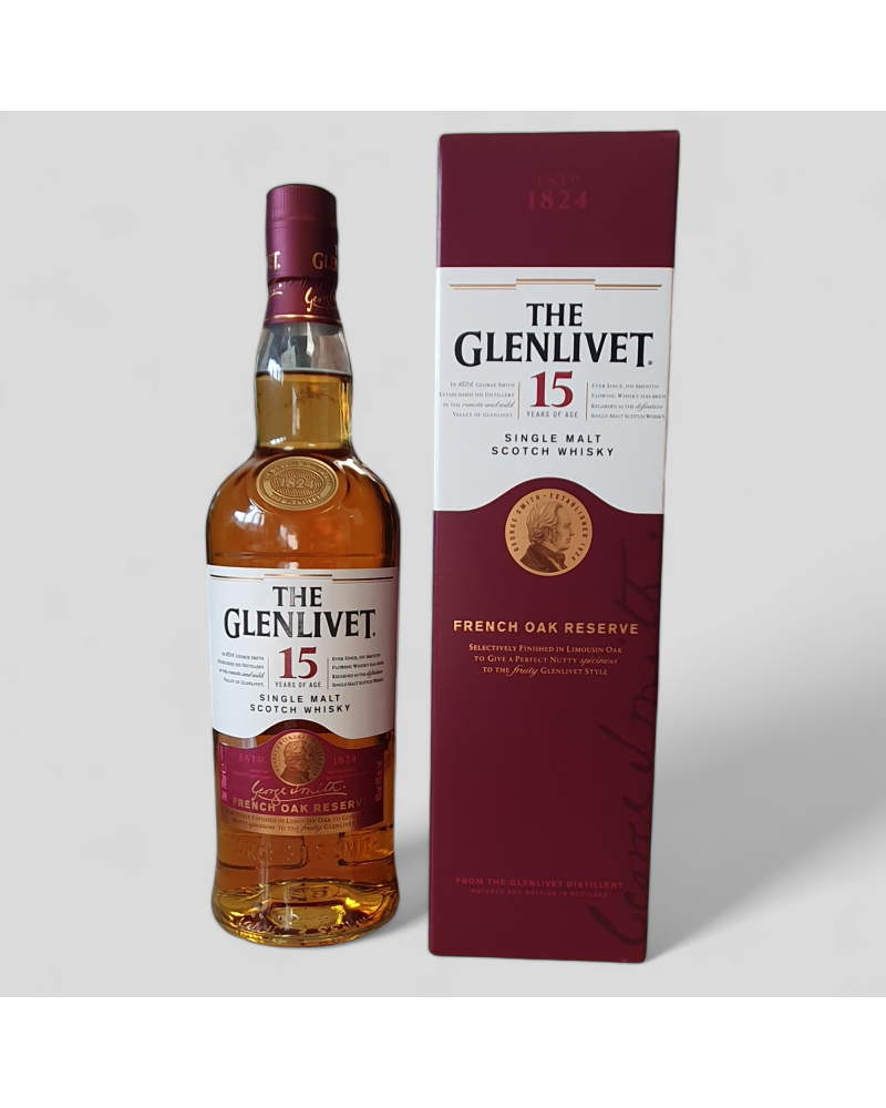 Whisky Glenlivet 15 Ans French OAK 40° 70cl