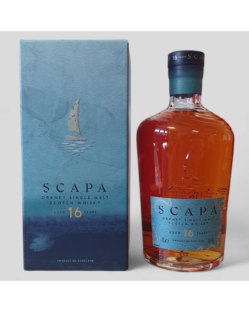 Whisky Scapa 16 ans 48° 70cl