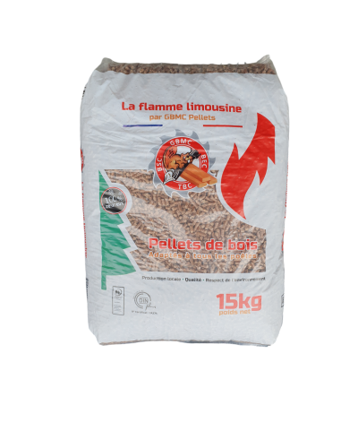 Granules Bois LIMOUSIN 15kg