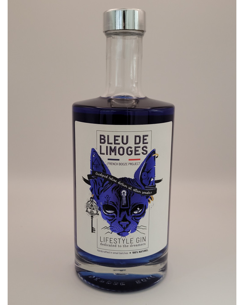 Gin Bleu Limoges 41° 50cl