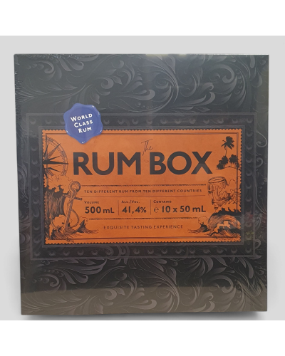 The Rhum Box Blue Edition 10x50ml 41.4°