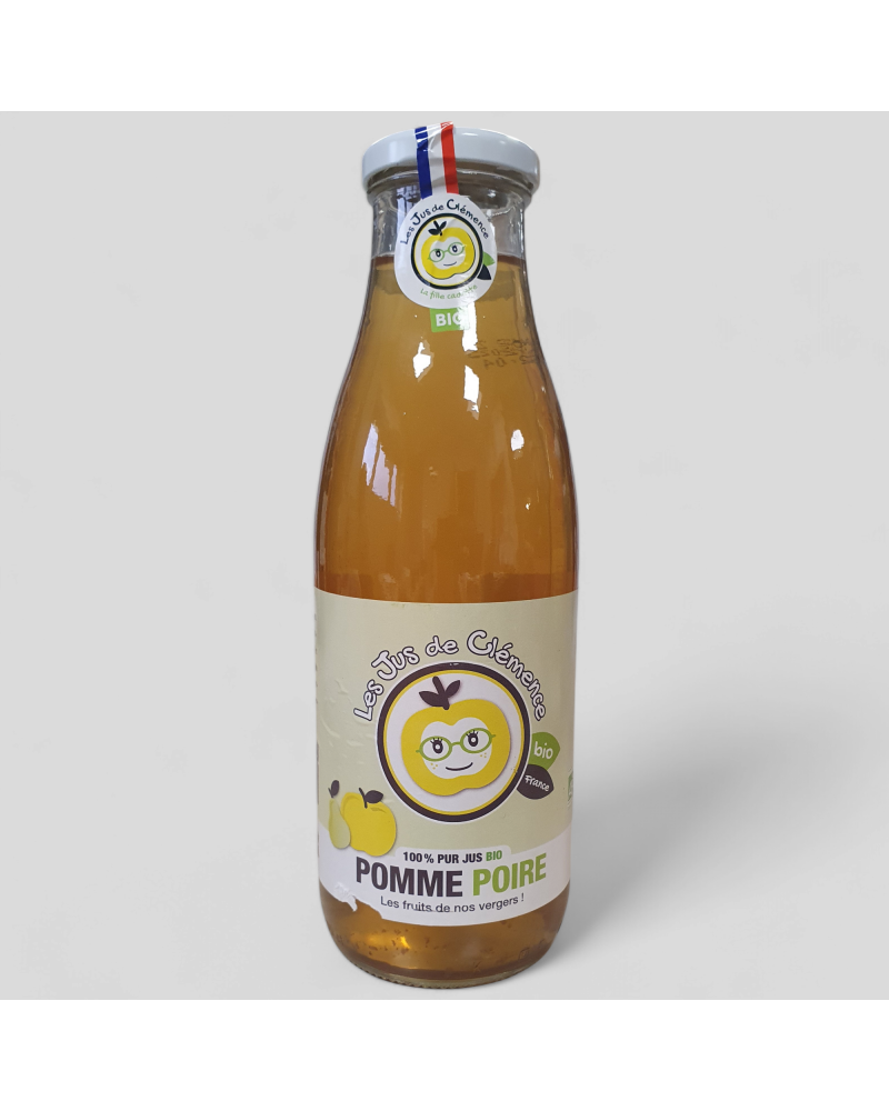 Jus Pomme Poire 75cl bio