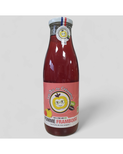 Jus Pomme Framboise 75cl bio