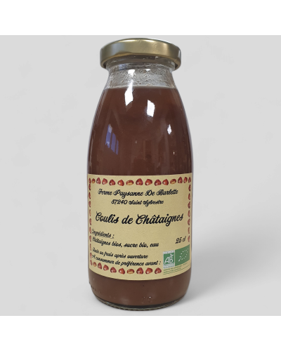 Coulis de Châtaignes 25cl