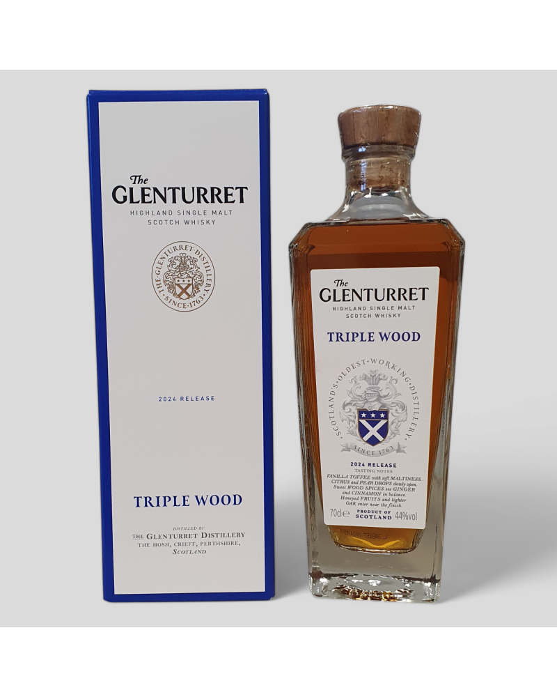 Whisky The Glenturret Triple Wood 44° 70cl