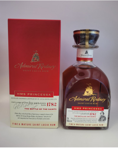 Rhum Admiral Rodney "Princessa" 40° 70cl