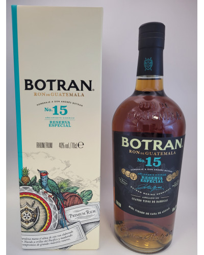 Rhum Botran 15 Ans 40° 70cl